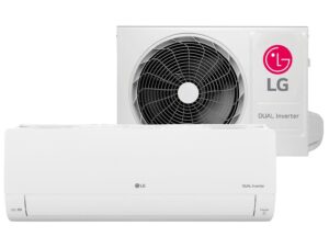 Ar-Condicionado Split HW LG Dual Inverter +AI Voice 18.000 BTUs R-32 Só Frio 220V