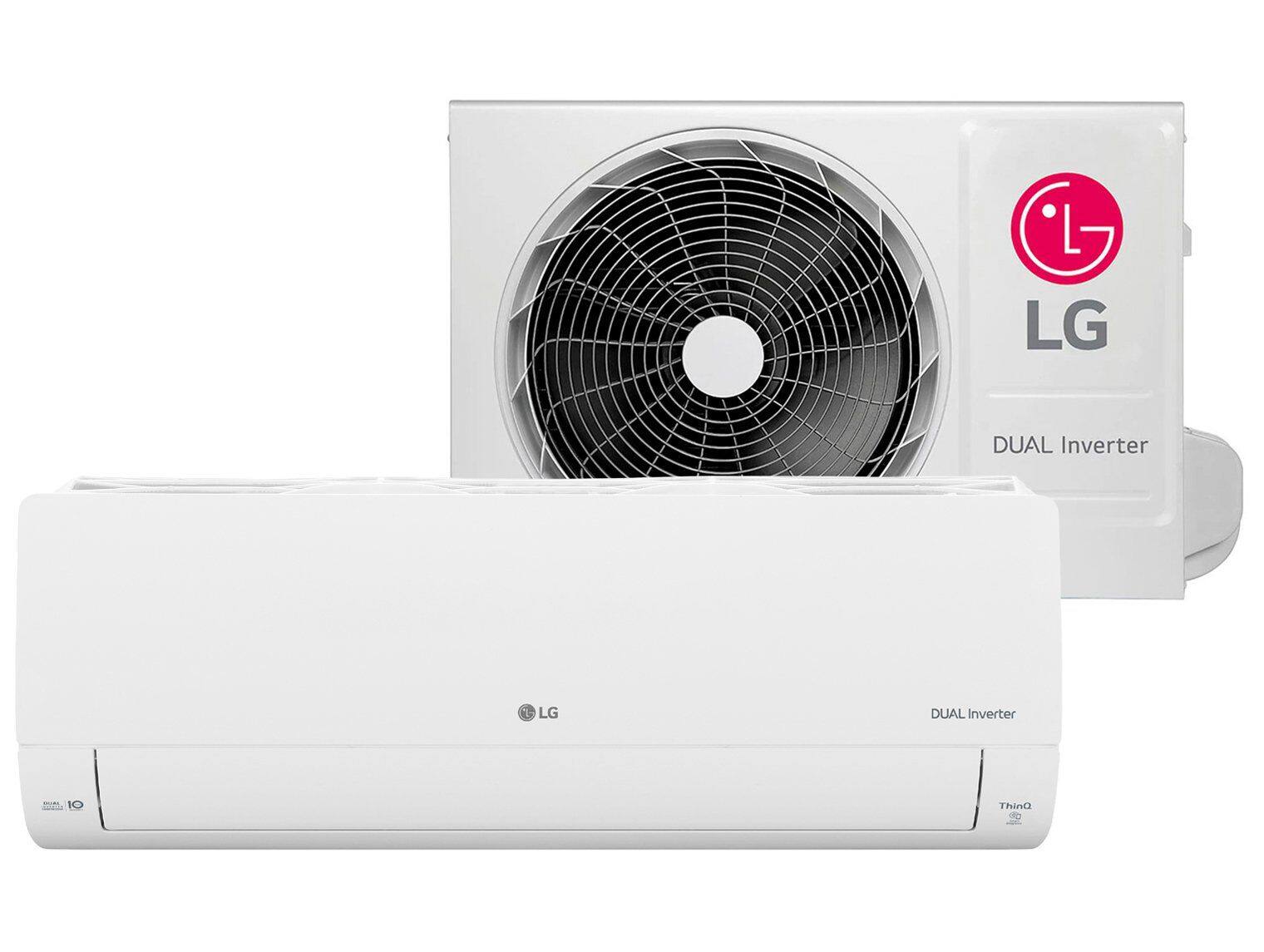 Ar-Condicionado Split HW LG Dual Inverter +AI Voice 18.000 BTUs R-32 Só Frio 220V