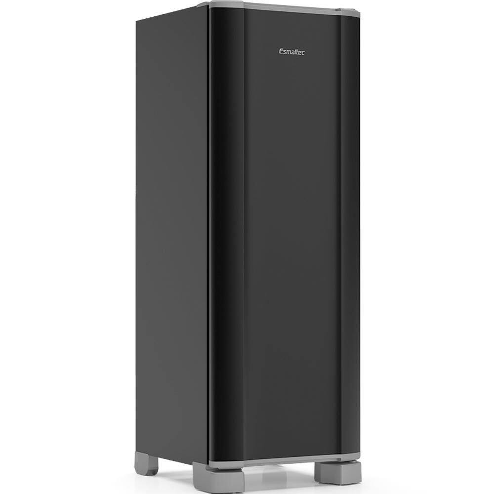 Geladeira Degelo Manual e Compressor Inverter Esmaltec A+++ ROC35 PRO Cor Preta 259L