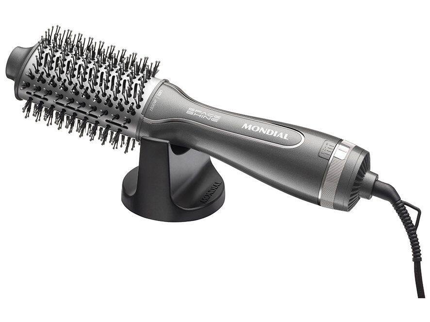 Escova Secadora Mondial ES-20 - Space Shine, Grafite, 1300W, Bivolt