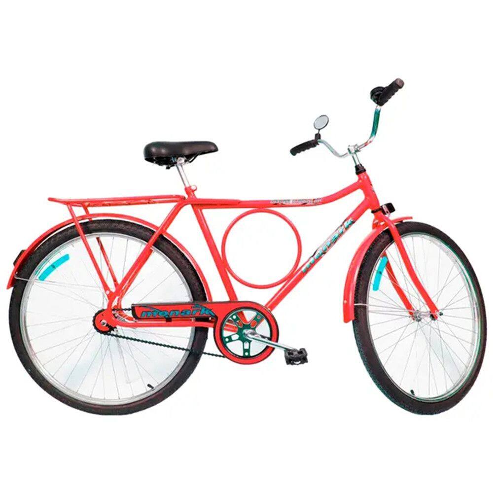 Bicicleta Aro 26 Barra Circular Contra Pedal Monark