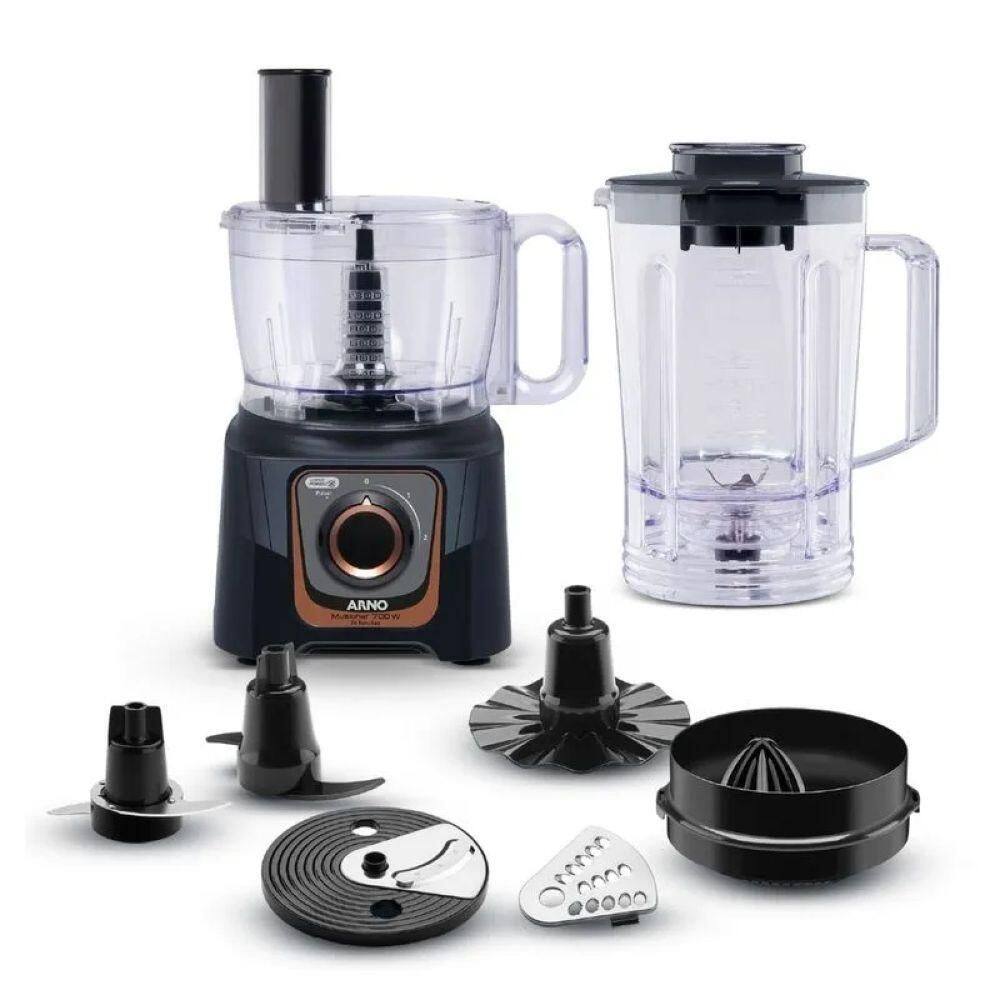 Multiprocessador Multichef 24 Funções Cinza 127V MP72 - Arno