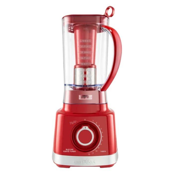 Liquidificador Britania BLQ1300 Turbo 1400W 3L 12VEL C/ Filtro - 033101272 Vermelho 110 VOLTS