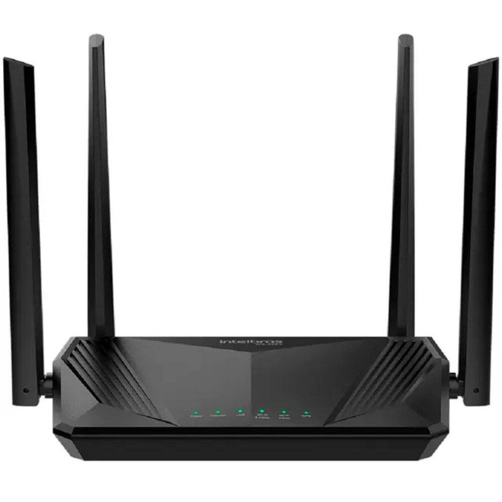 Roteador Intelbras W6 AC1500 1200Mbps 4 Antenas 4 Portas