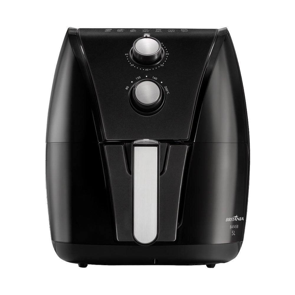 Fritadeira Air Fry Britânia BAF45B - Redstone, 1500W, 5L, Preto