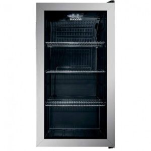 Frigobar 88l suggar tampa vidro fb8812ix