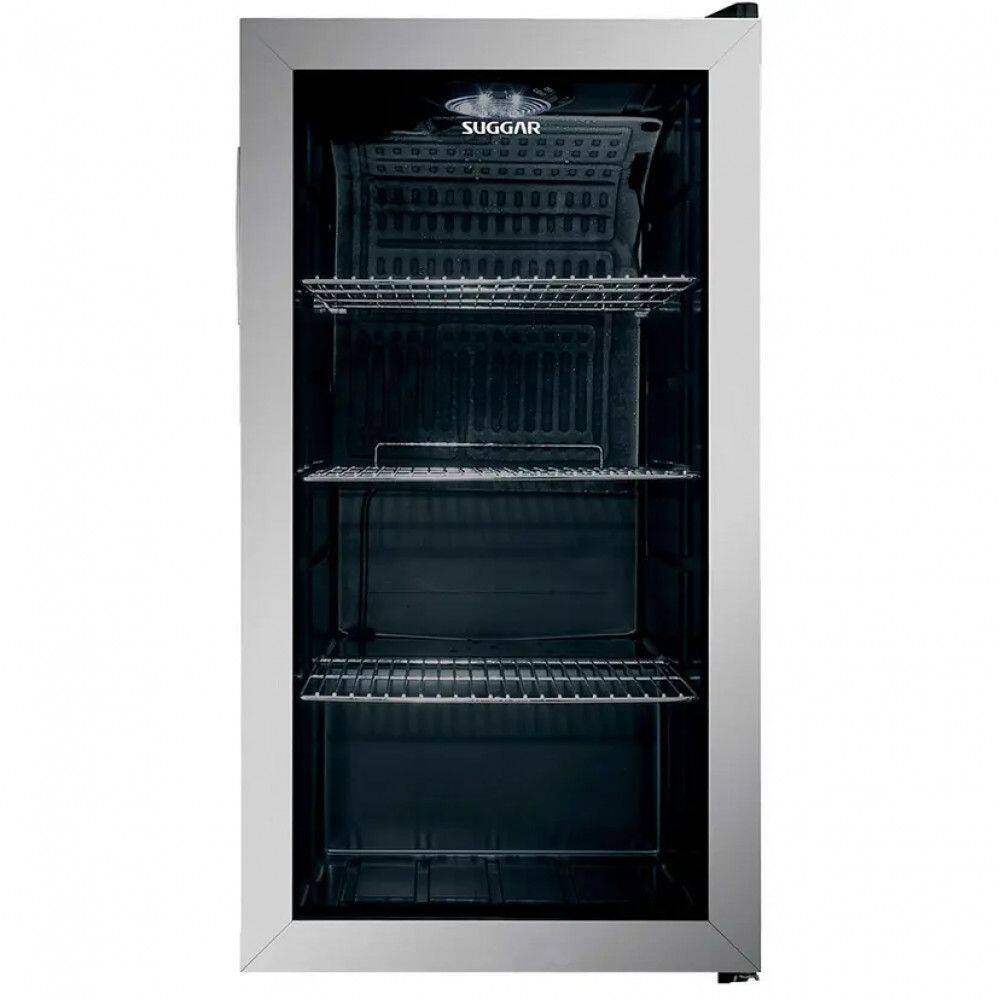 Frigobar 88l suggar tampa vidro fb8812ix