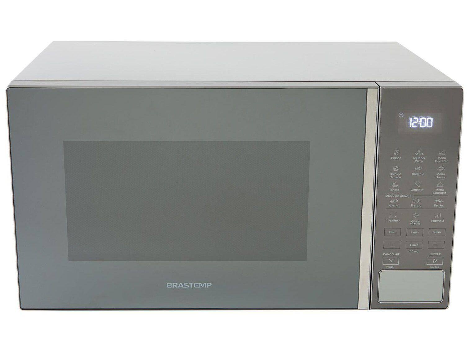 Micro-ondas Brastemp 32 Litros, 18 Receitas Pré-Programadas - BMS46AR