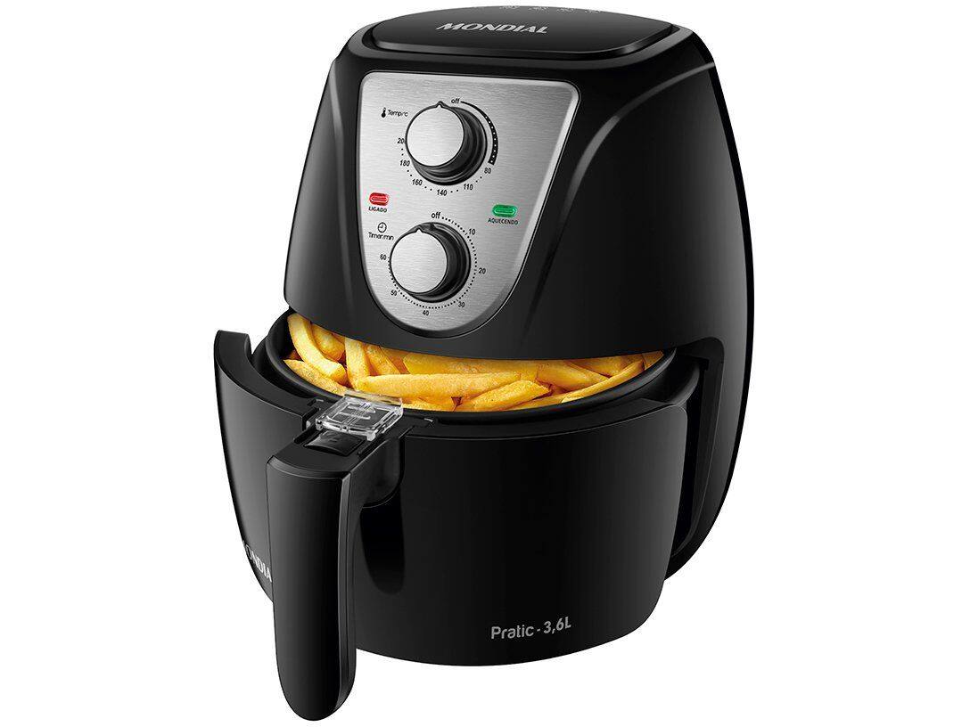 Fritadeira Sem Óleo Air Fryer Pratic 3,6L Mondial AF-36-BI