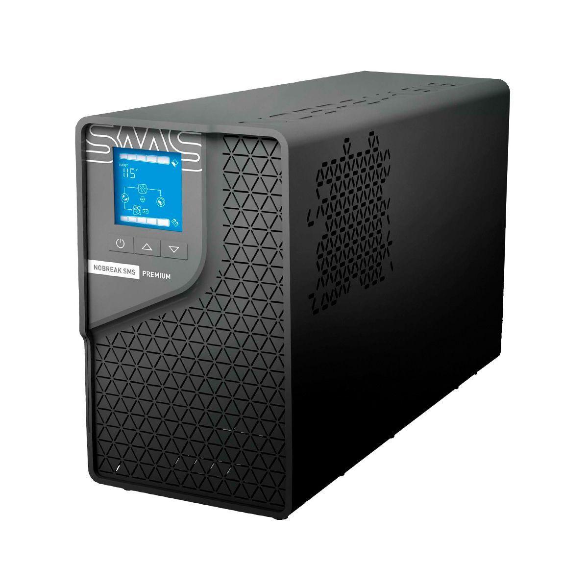 Nobreak 1500Va Sms Premium Wi-fi Entrada Saída Bivolt 8 Tomadas