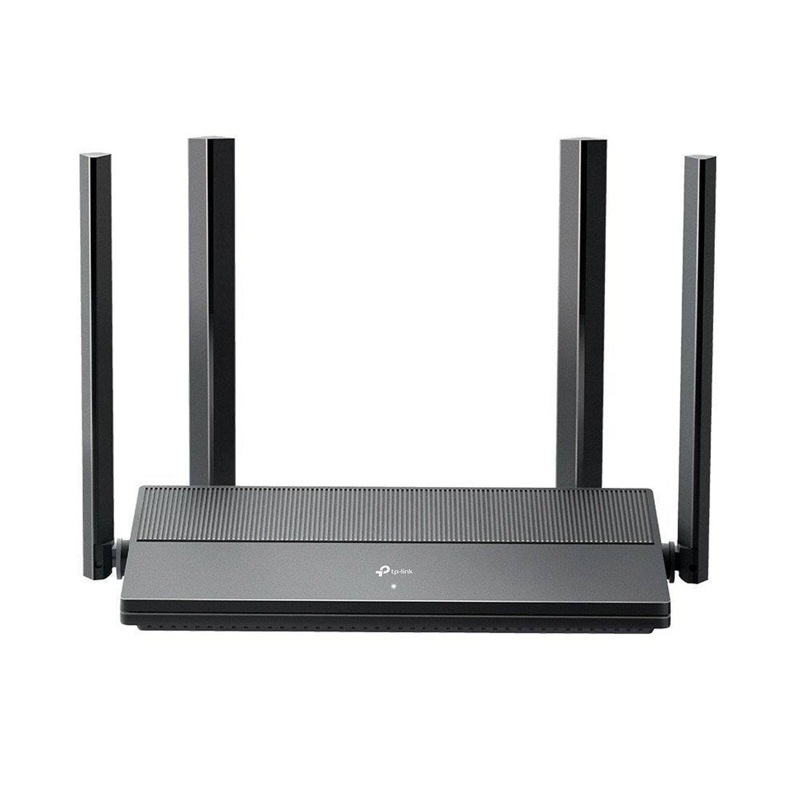 Roteador TP-Link EX141 Dual Band, Gigabit, Wi-fi 6, AX1500, 3 Portas LAN, 4 Antenas Externas Versã