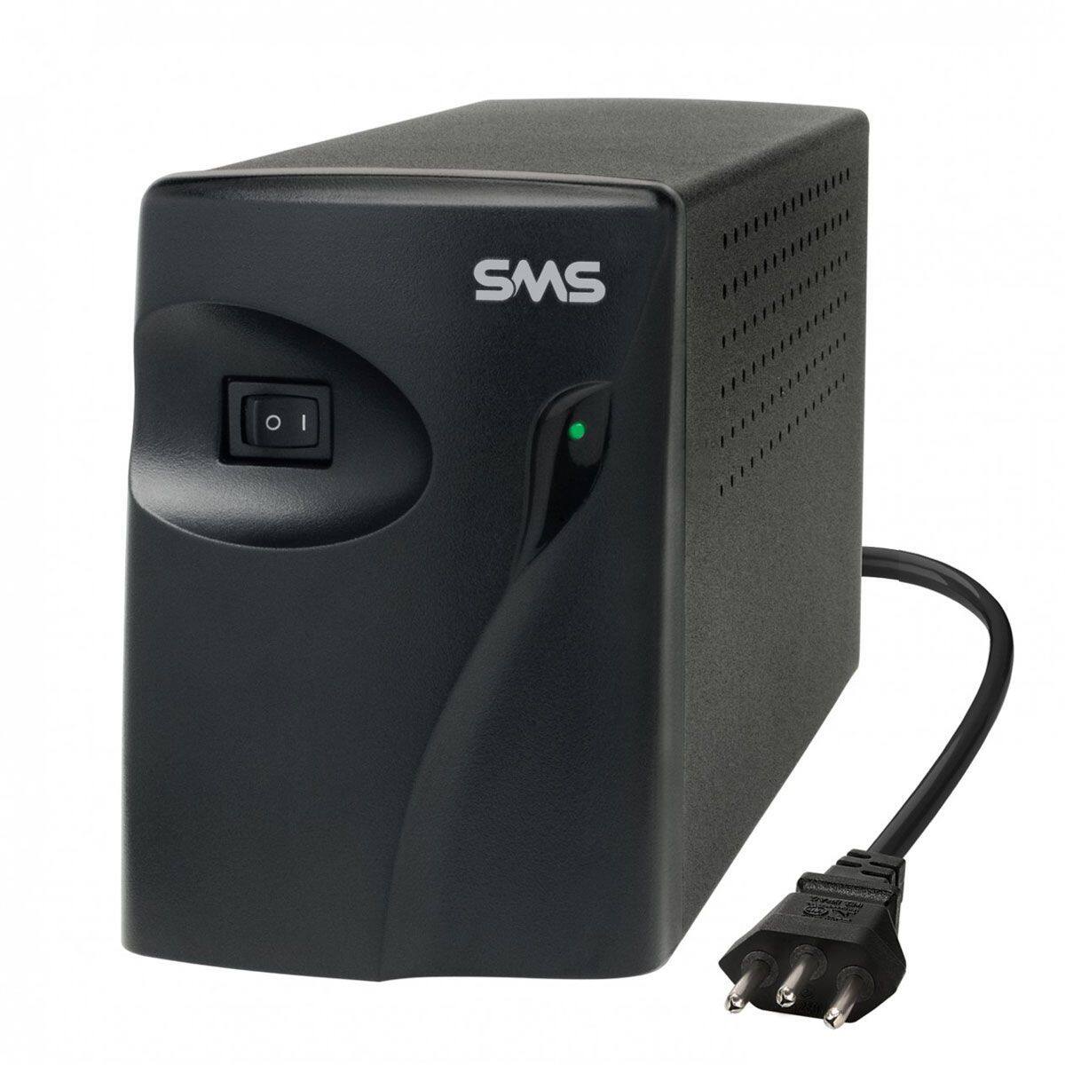 Estabilizador 2000Va Sms Progressive III Monovolt Entrada Saída 115V 5 Tomadas