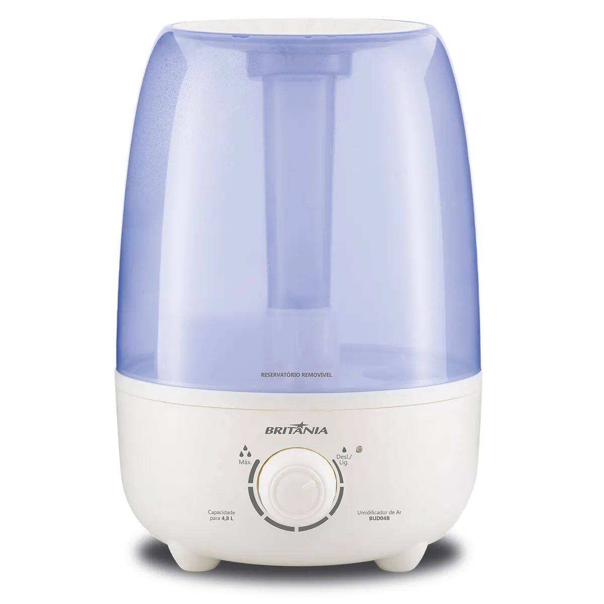 Umidificador de Ar Britania BUD04B Ultrassônico 4,8L Desligamento Automático Bivolt