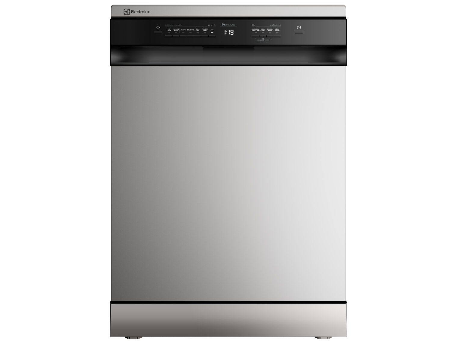 Lava-louças Electrolux 14 Serviços com Função Higienizar LS14E Prata