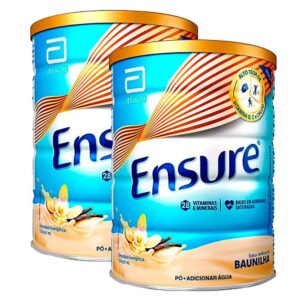Kit 2 Ensure Baunilha Suplemento Alimentar 850g