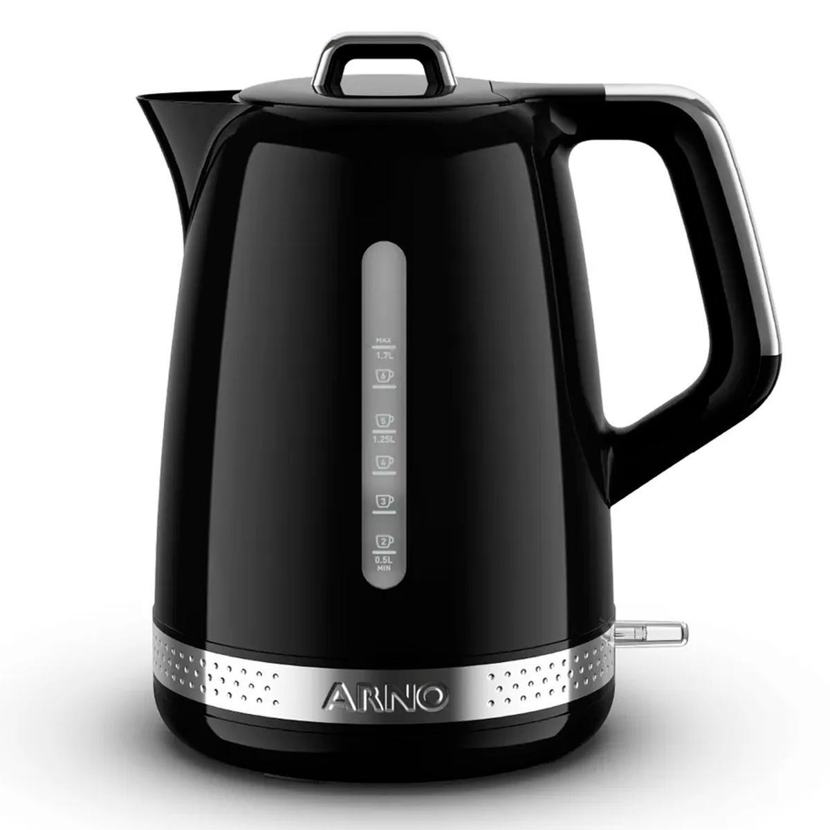 Chaleira Elétrica Soleil 1,7L Base Giratória Desligamento Automatico - Arno