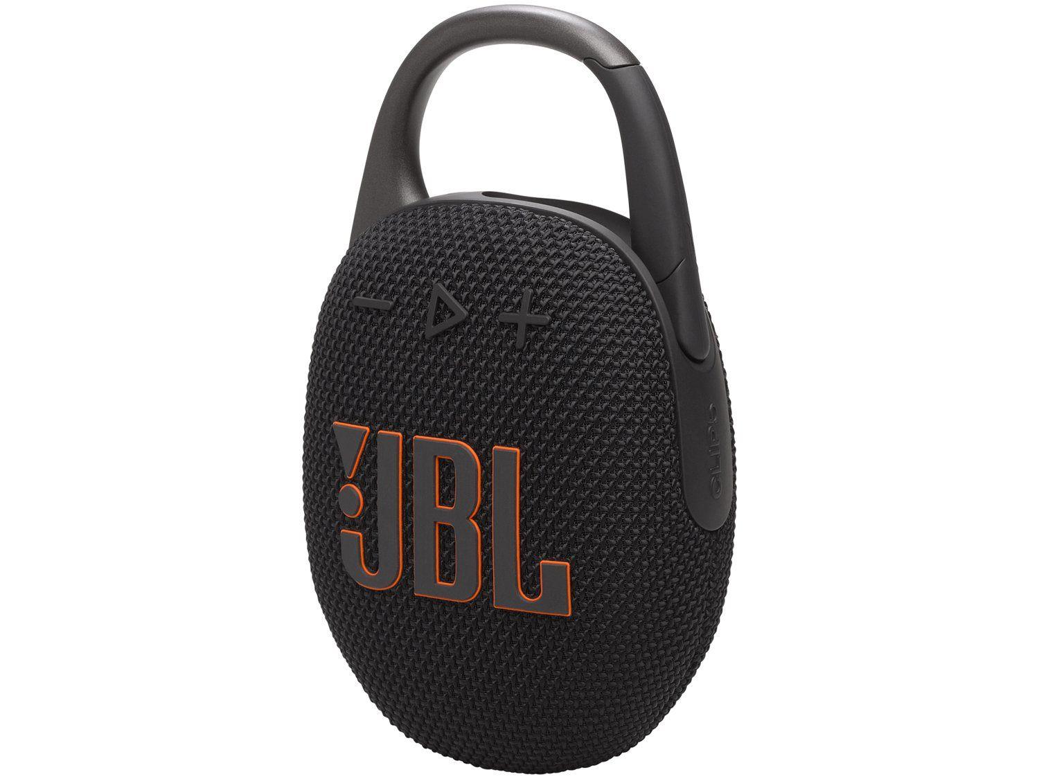 Caixa de Som Portátil JBL Clip5 7W Bluetooth com Bateria Recarregável