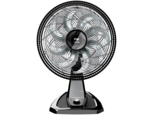 Ventilador wap de mesa e parede 8 pás flow turbo 2 em 1 50cm preto e cinza 110v fw009218