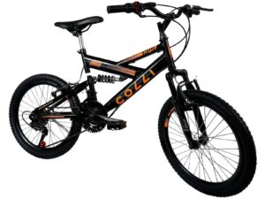 Bicicleta Aro 20 Colli GPS 21 Marchas Freio V-Brake Quadro Aço Carbono