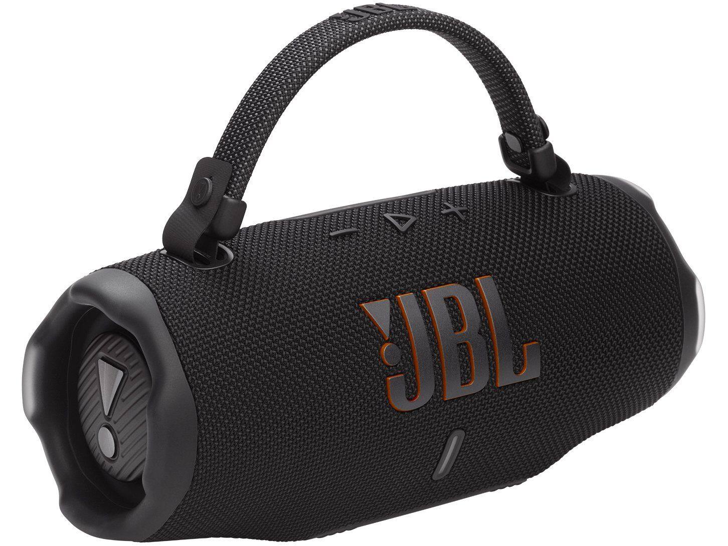 Caixa de Som Portátil JBL Charge 6 - Bluetooth - À Prova Dágua - 30W RMS - Preto - JBLCHARGE6BLKBR