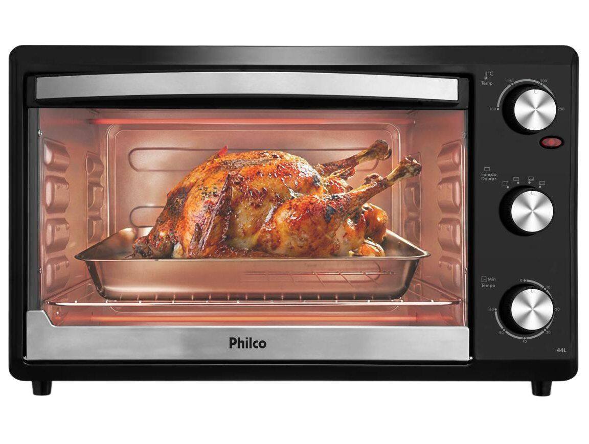 Forno Elétrico de Bancada 44L Timer e Grelha Deslizante PFE44P Philco