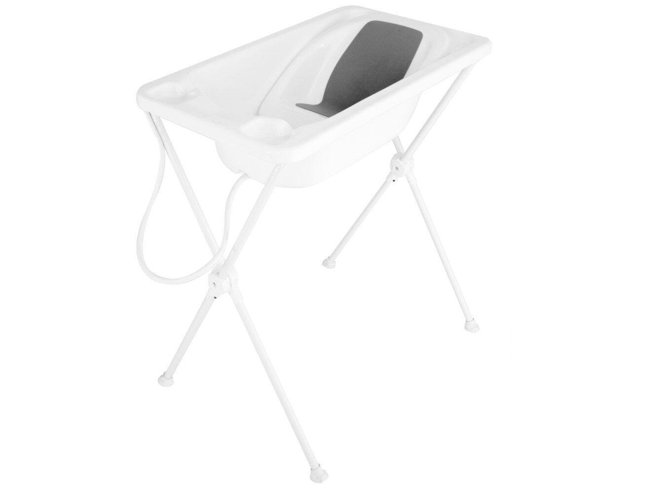Banheira Galzerano Acqua Trio 7065 para Bebê Com Mangueira + Suporte + Redutor - 0 Até 20Kg