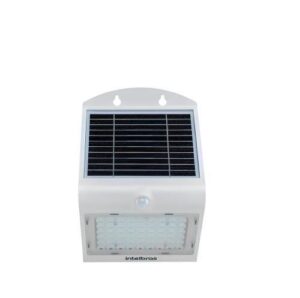 Arandela solar integrada intelbras asi 220 luz amarela