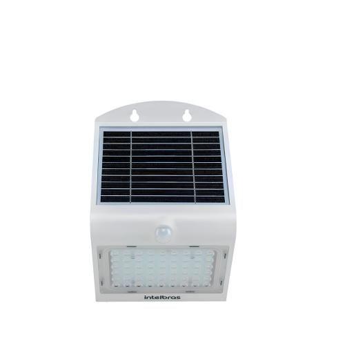 Arandela solar integrada intelbras asi 220 luz amarela