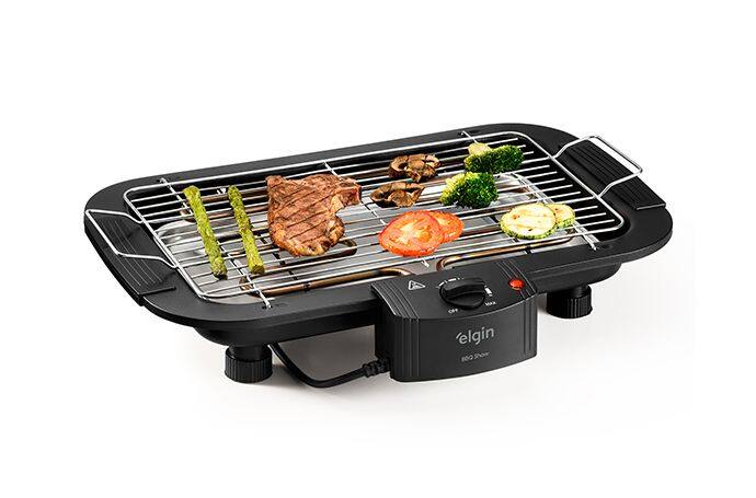 Churrasqueira Eletrica Elgin BBQ Show CHU20 1800W Preto 127V