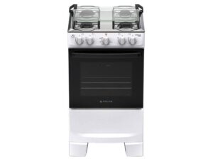 Fogão Mônaco Plus 4 Bocas Automático Mesa de Inox Forno Atlas