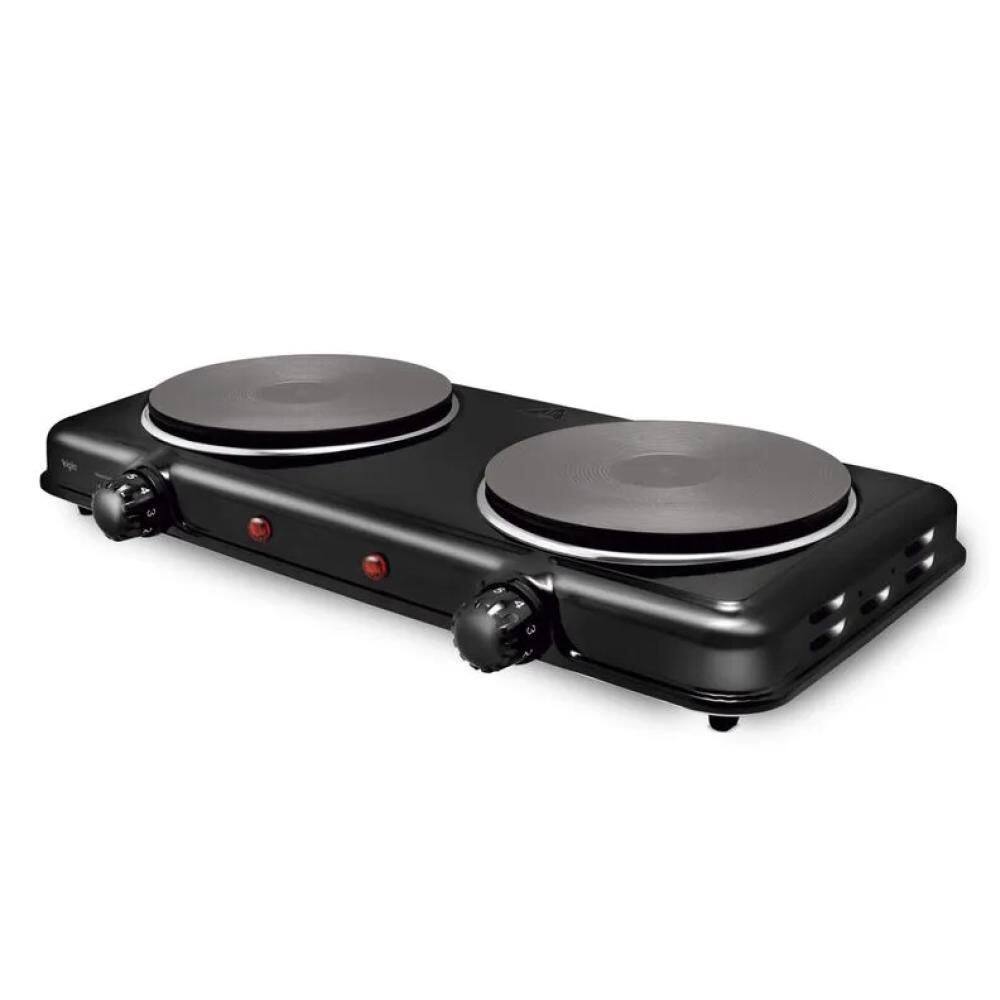 Fogão Elétrico Cooktop Portátil 2 Bocas 2.000W Controle de Temperatura 220V - Elgin