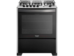 Fogão Dako Magister 5 Bocas Automático Mesa de Inox Tripla Chama Forno 100L