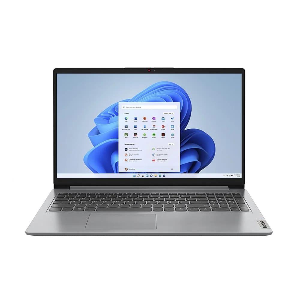 Notebook Lenovo IdeaPad Celeron 82VX001BR 4GB 128GB SSD W11 15.6" Cinza