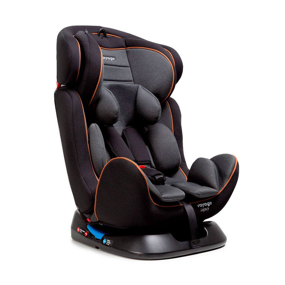 Cadeirinha Infantil Reclinável Legacy Cinza E Preto Mescla Voyage