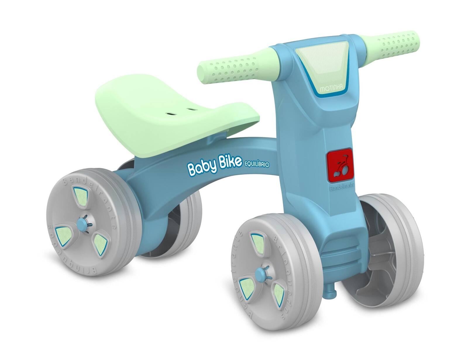 Baby Bike Equilibrio Motinha Azul - Bandeirante