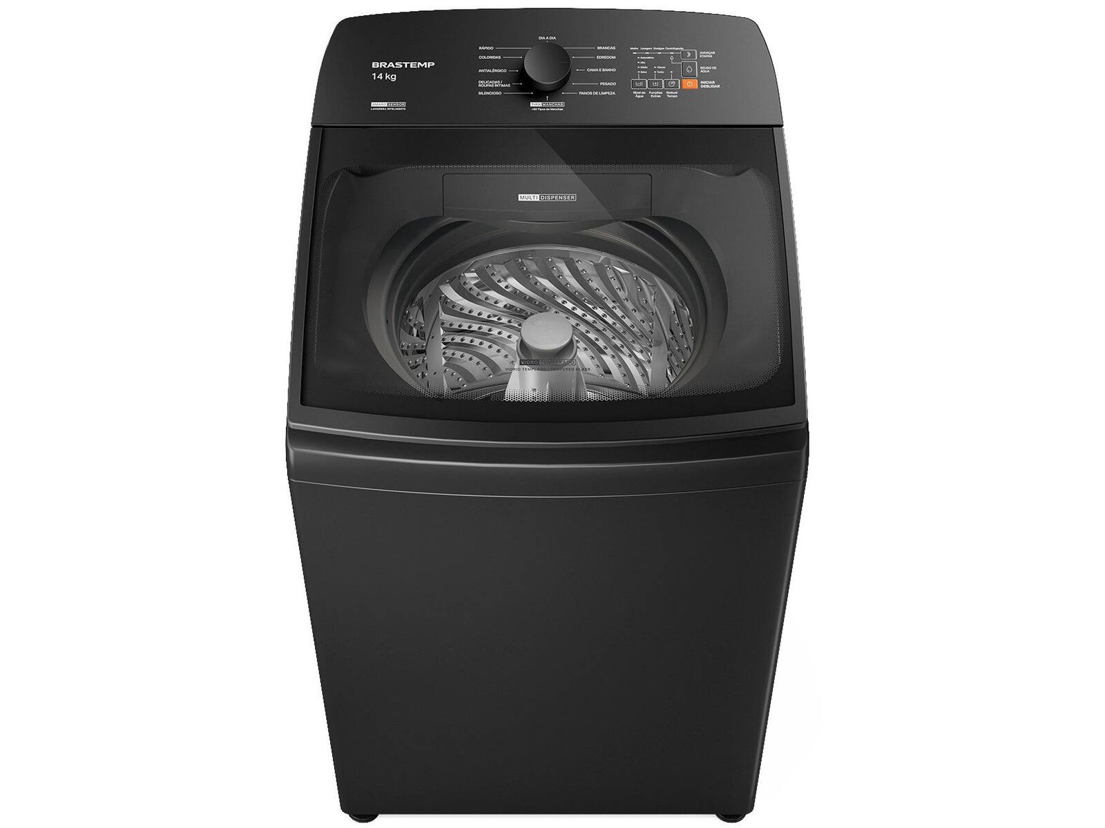 Máquina de Lavar WJ14A9 14kg Automática Cesto Inox Brastemp