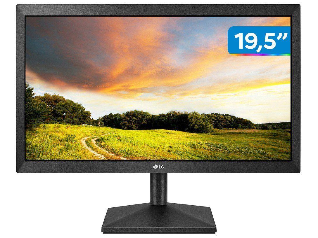 Monitor LG 19,5" TN HD HDMI D-SUB Vesa - 20MK400H-B.AWZM