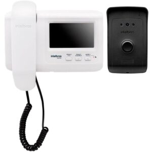Vídeo Porteiro Intelbras IVR 1010 Monitor 4.3" Branco