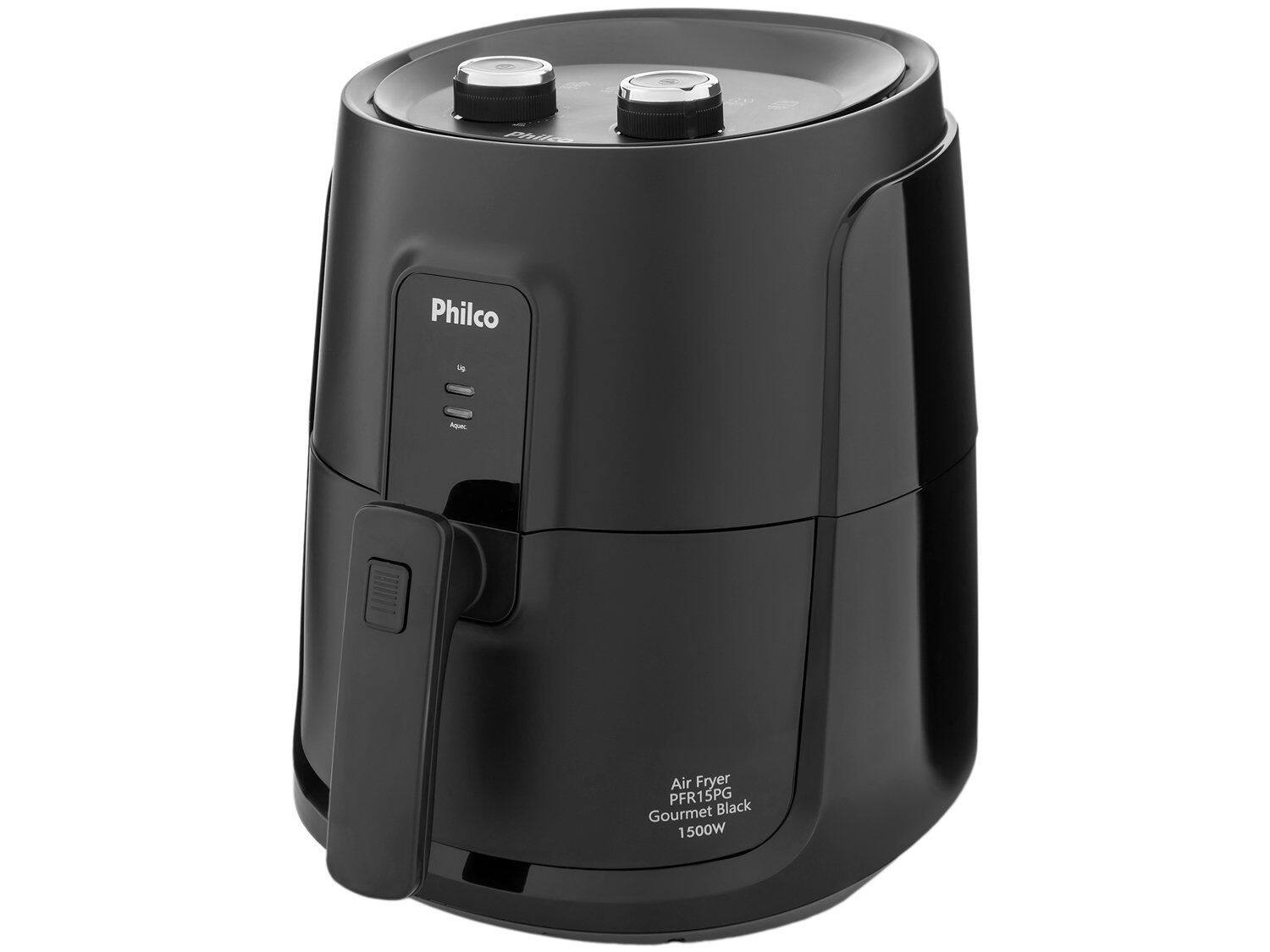 Fritadeira Air Fry PFR15PG Gourmet Black 4,4L 1500W Philco