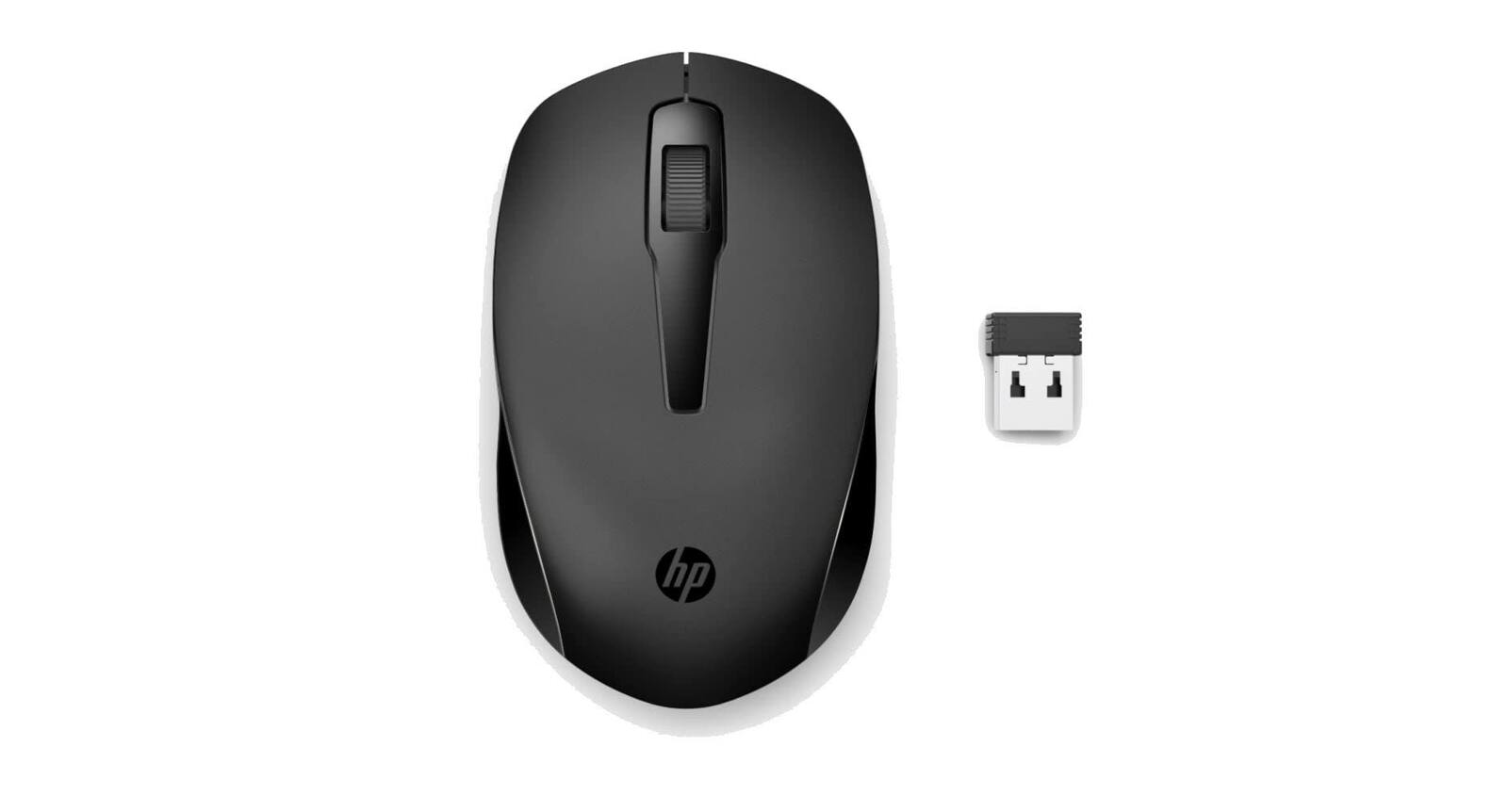 Mouse sem fio HP 150 1600 DPI 3 botões ergonômico