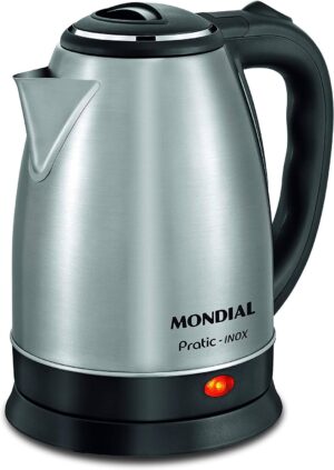 Chaleira Elétrica Pratic Inox, 2L, 127V, Mondial - CE-06