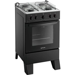 Fogão Atlas 4 Bocas milão com Mesa Inox e Acendimento Manual