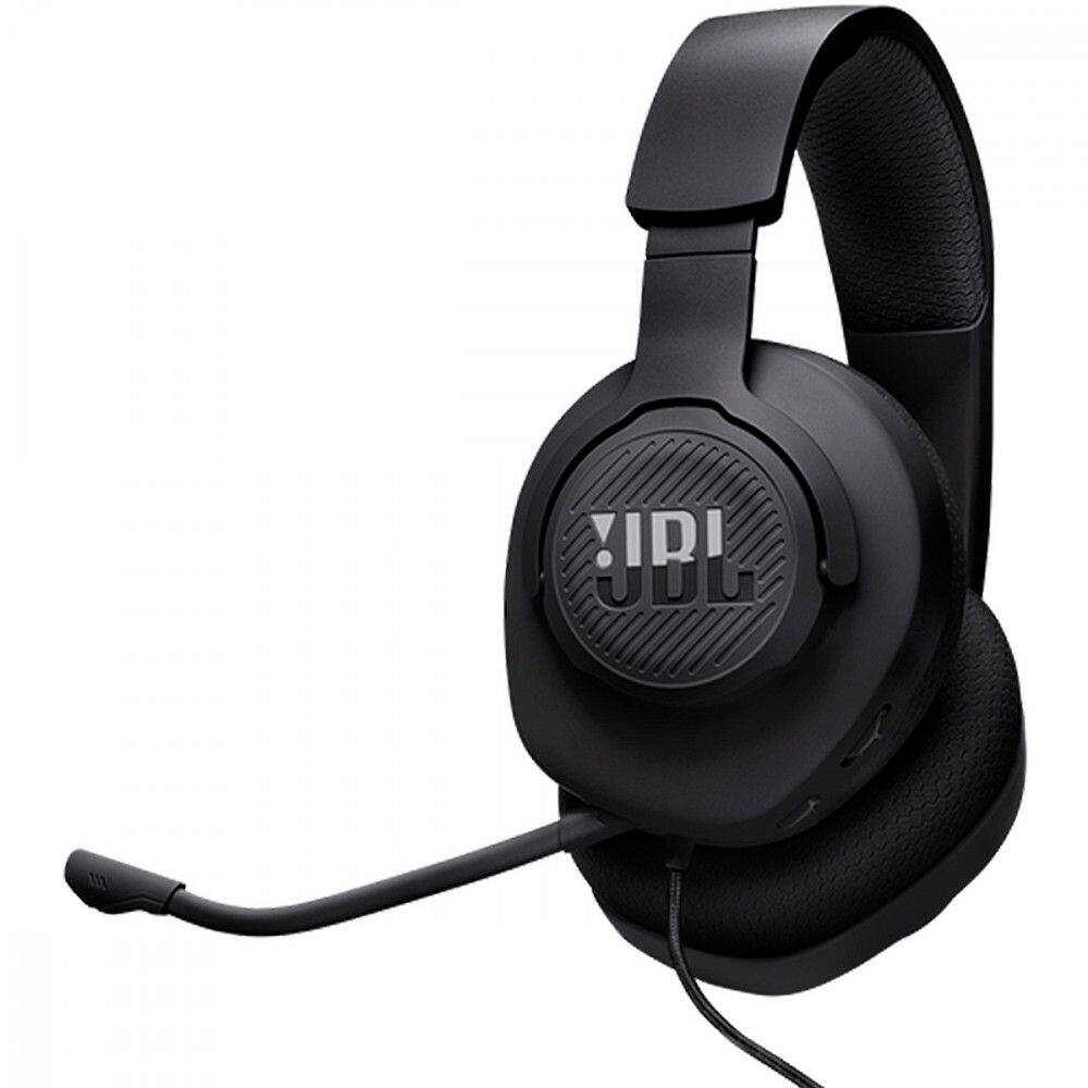 Fone de Ouvido Headset Gamer Com Fio JBL Quantum 100M2 Preto Com Microfone Ergonômico