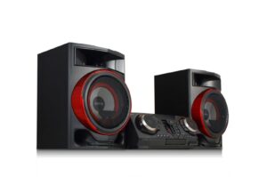 Mini System LG XBOOM - 2350W RMS, Graves Potentes, Karaokê, DJ Set e Party Speaker - CL87