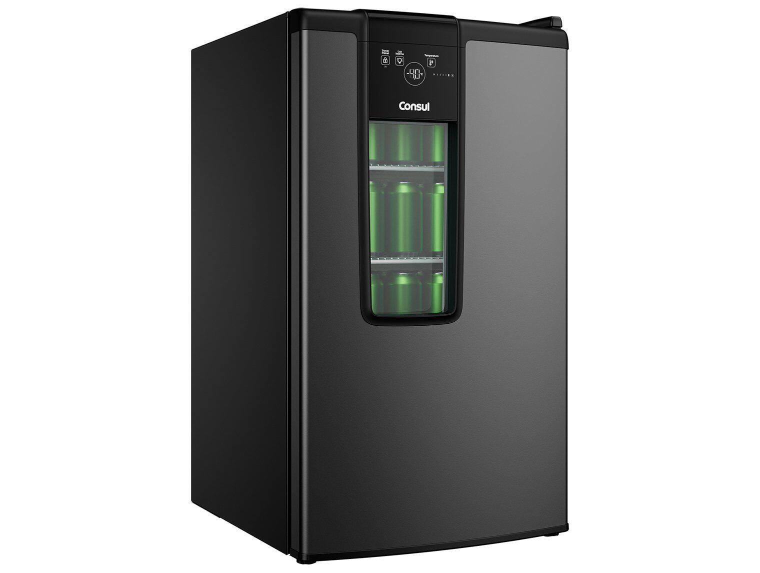 Cervejeira Consul CZD12MT Vertical Titanium 83L Frost Free