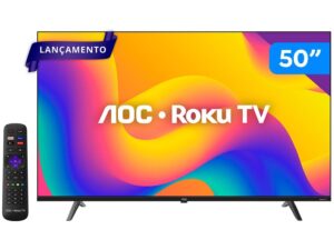 TV 50P AOC LED Roku SMART 4K Wifi - 50U7045/78G