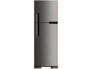 Refrigerador Brastemp Frost Free 375 Litros Duplex com Compartimento Extrafrio Inox BRM44HK - 220 Volts