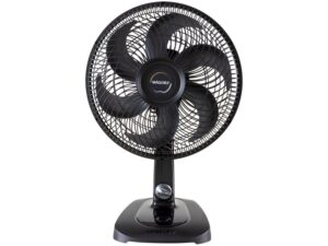 Ventilador de Mesa Mallory Turbo Compact 30cm 6 Pás 3 Velocidades B9440186 Preto/Grafite 127V