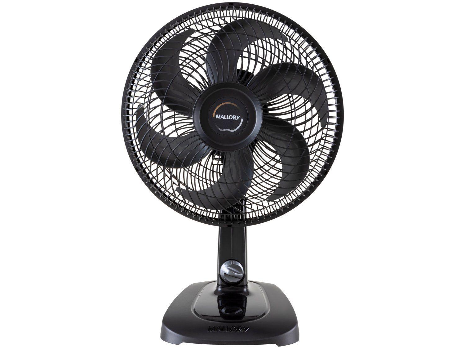 Ventilador de Mesa Mallory Turbo Compact 30cm 6 Pás 3 Velocidades B9440186 Preto/Grafite 127V
