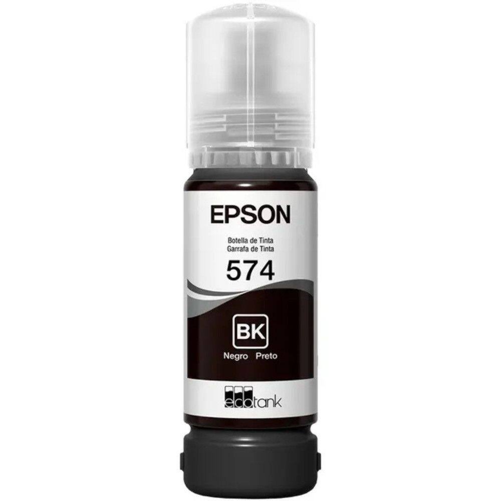 Refil para Tanque de Tinta Epson Preto NT574 Até 2.100 Páginas T574120-AL